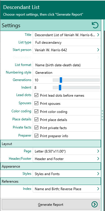 RM9_Publish-Reports-DescendantList