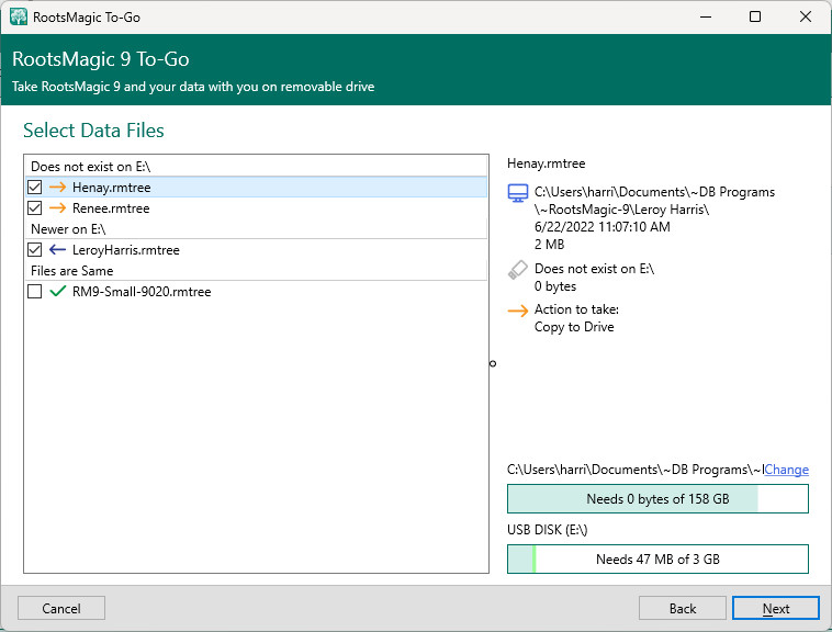 RM9_ToGo-SelectDataFiles-Update